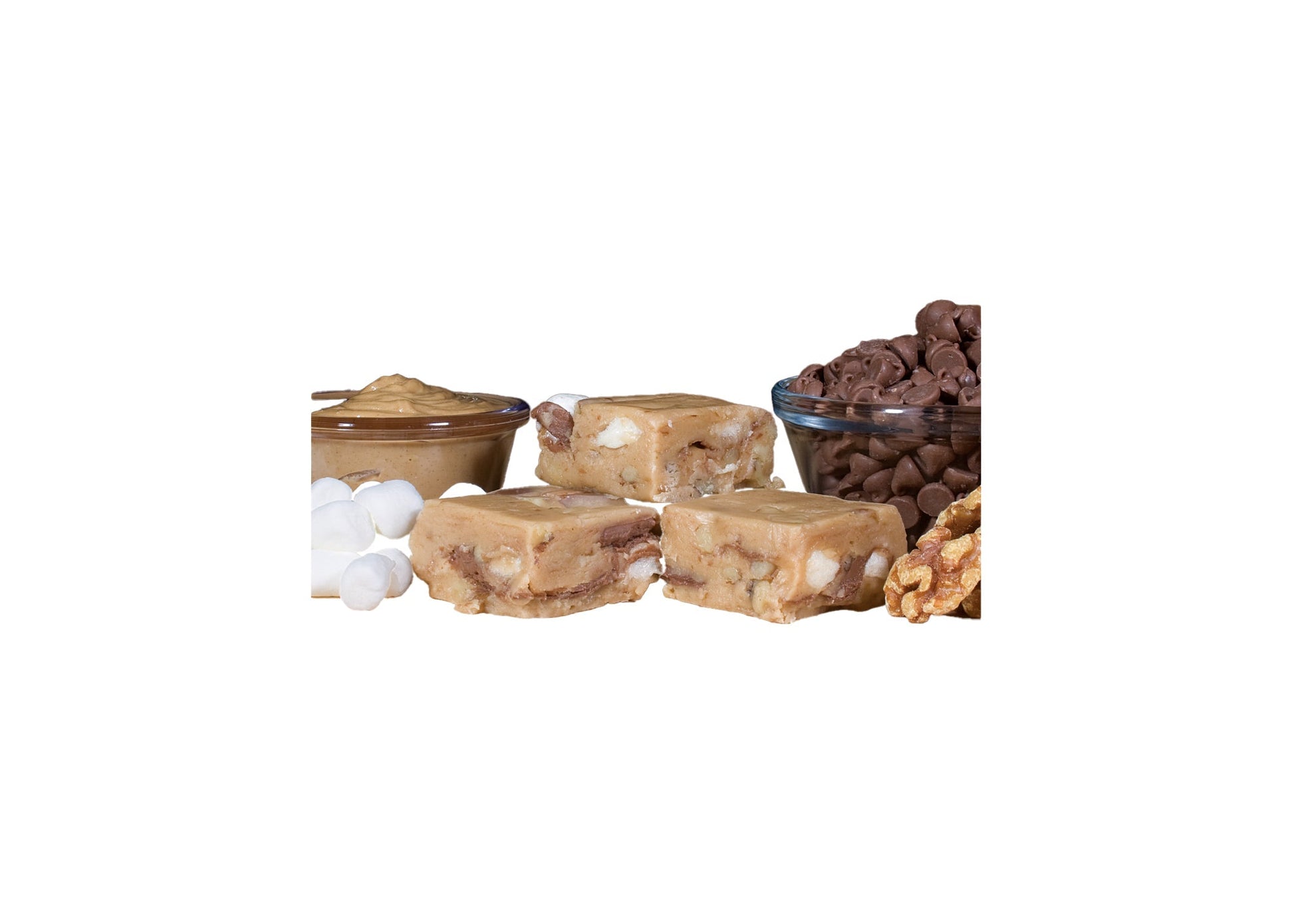 Peanut Butter Explosion Fudge ... 12oz Resealable Container - Country Fresh Food & Confections